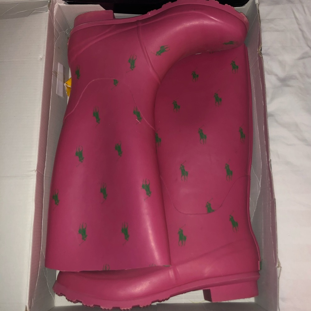 Ralph Lauren Polo women’s rain boots
